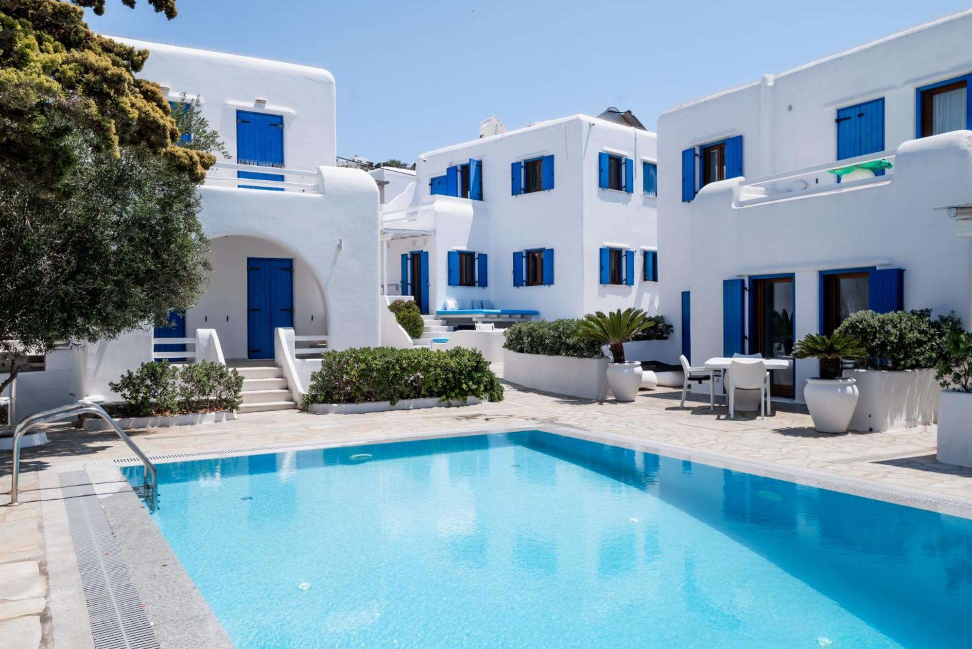 Olive Tree Mykonos Town Semi-Basement Apartment Extérieur photo