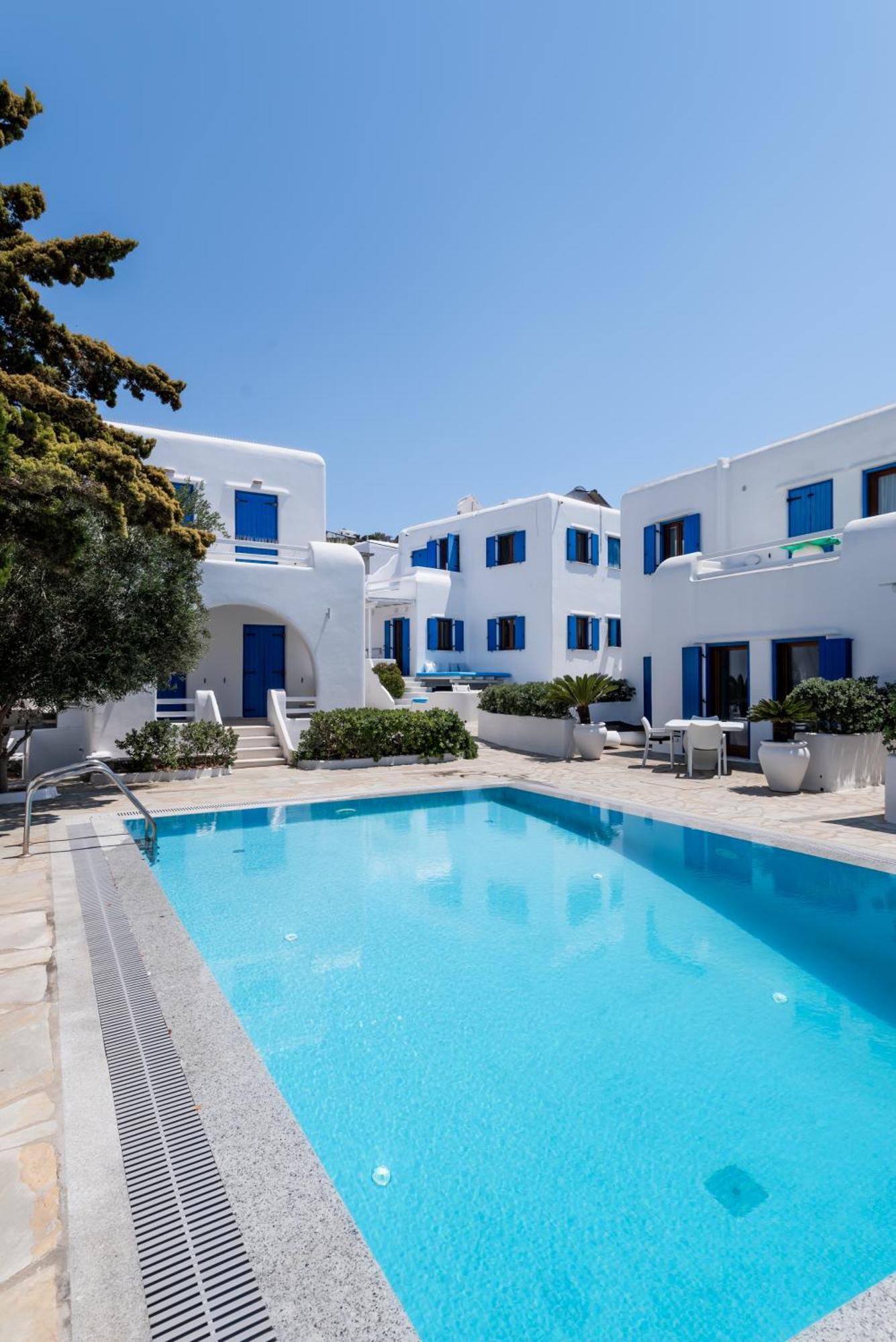 Olive Tree Mykonos Town Semi-Basement Apartment Extérieur photo